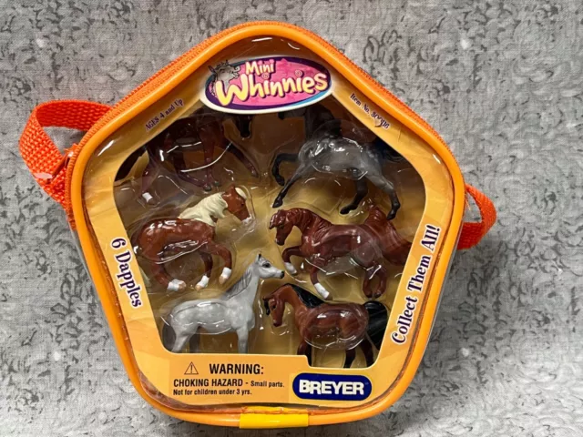 Breyer Mini Whinnies #300116 - 6 Dapples Horses - NEW NRFB