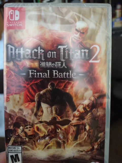 ATTACK ON TITAN 2: Final Battle Nintendo Switch - NUOVO DI ZECCA