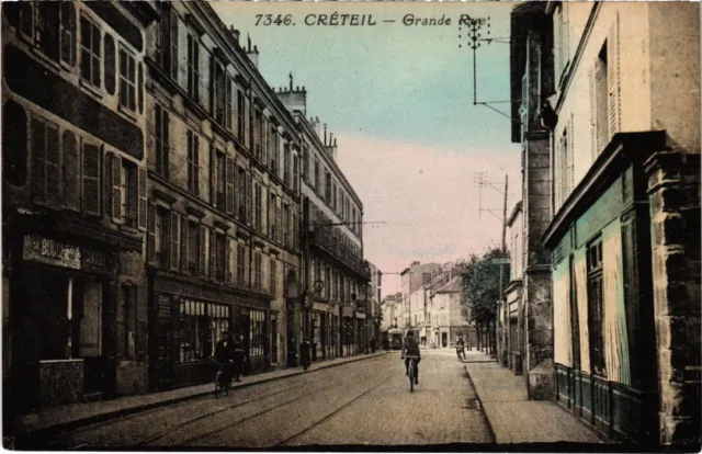 CPA AK Creteil Grande Rue FRANCE (1282383)