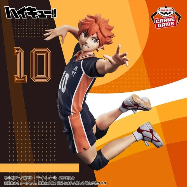 Banpresto Shoyo Hinata Haikyu!! Posing Action Figure 13 cm Multicolour