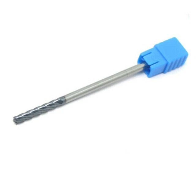 1pcs 4 Flute Extra Long Shank Carbide KVS End Mill CNC Cutter Bits Tool HRC45