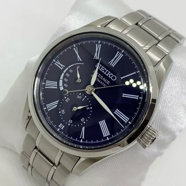 Seiko Presage SARW047 Date Stainless Steel 10 Bar Automatic Mens Watch Authentic