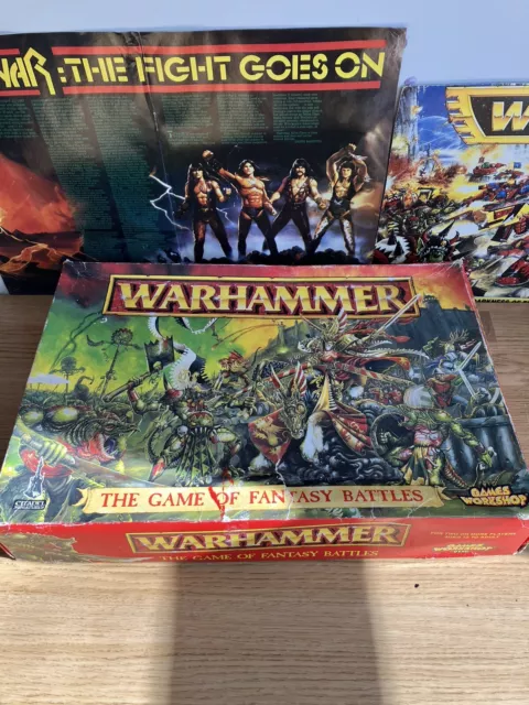 Warhammer Fantasy Battles 5. Auflage Set 1996 unvollständige Ersatzteile Reparaturen (AGB1)