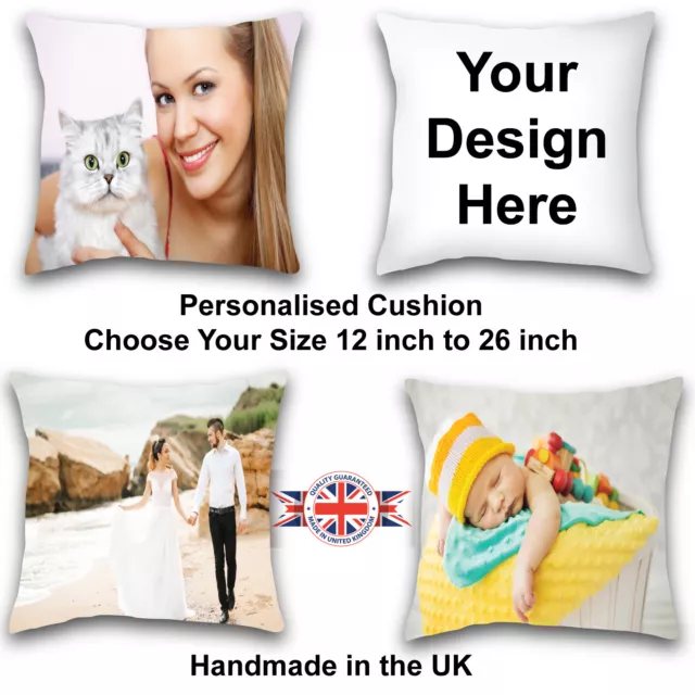 Personalised Pillow Personalised Cushion Cover Photo Pillowcase, Photo Cushion,