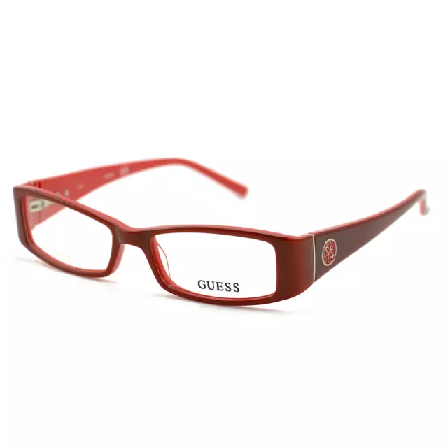 Guess Women's Eyeglasses GU2537 066 Red 51 16 135 Frames Rectangle