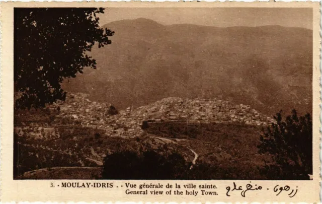 CPA AK MOULAY IDRIS - General view of the city Ste-MOROCCO (797205)