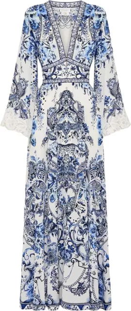 Camilla International Kimono Sleeve Dress With Shirring Detail Glaze And Graze