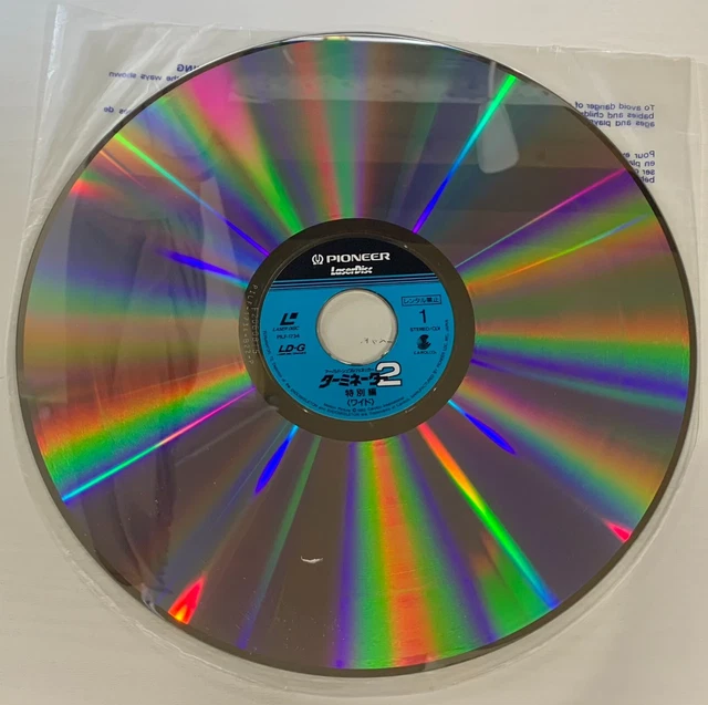 Terminator 2: Judgment Day Movie LaserDisc 1991 PILF-1375. Sci-Fi from Japan #30