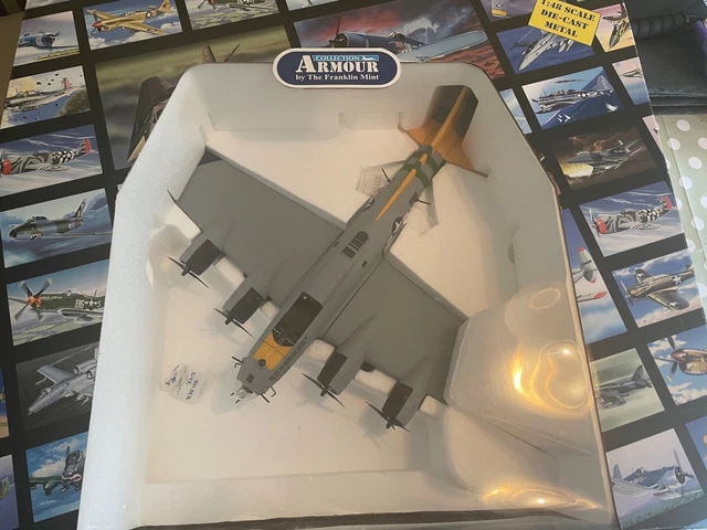 Franklin Mint 1/48 - B-17G Flying Fortress 'Nine-O-Nine' - Avion Militaire Diecast 1944