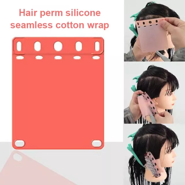 10pcs Barber Shop Perm Pad Hair Perm Hair Rollers Elastic Seamless Styling Tools