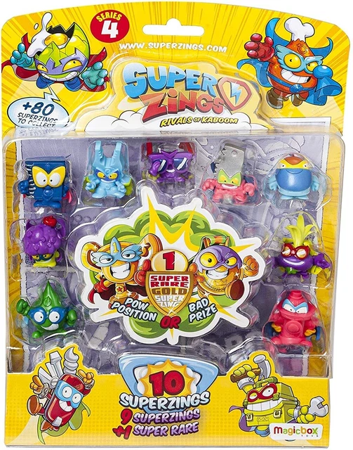SUPERTHINGS RIVALS OF KABOOM SuperZings - Blisters 10 Series 4 ...