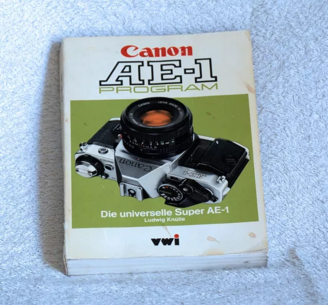 Manuale Canon AE1 Program in lingua tedesca