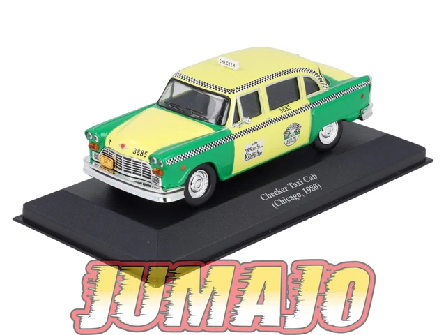 Miniature Taxi Londonien LTC TX4 2009 - échelle 1/43 Altaya - Boîte Légèrement Fissurée