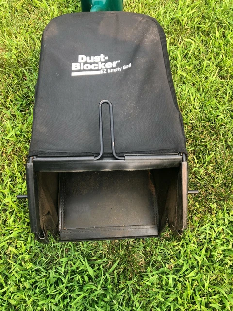 CRAFTSMAN DUST BLOCKER EZ EMPTY Lawnmower Grass Catcher Bag and Frame Nice 34.99 PicClick