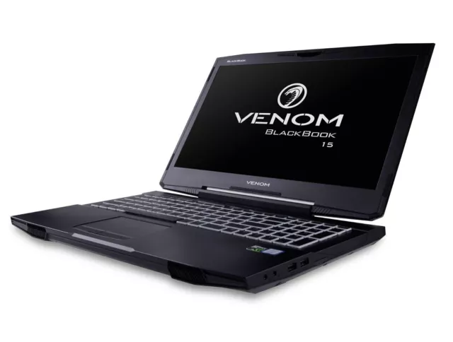 15.6" Venom Gaming Laptop i7-7700, GTX 1060 6GB, 32GB DDR4, 512GB SSD + 1TB