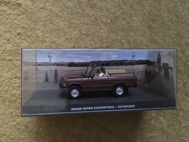 JAMES BOND CAR Collection Range Rover Convertible - Octopussy #99 £14. ...