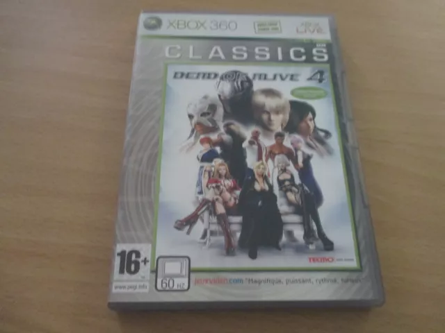 jeu xbox 360 classics dead or alive 4
