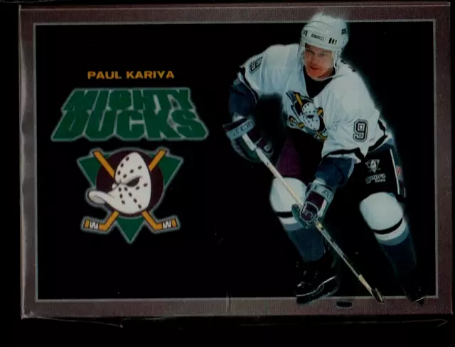 Vintage 1995 Anaheim Mighty Ducks Carl's Jr. Hockey Set of 26 Cards/New