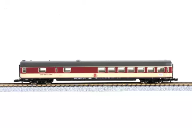 Märklin Z 8723 Speisewagen der DB in "Pop-Lackierung"; sehr gut; ohne OVP; #1