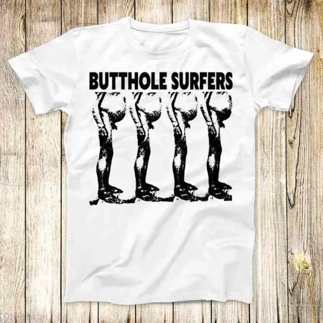 Butthole Surfers Naked Clown Music T Shirt Meme Men Women Unisex Top Tee 3685