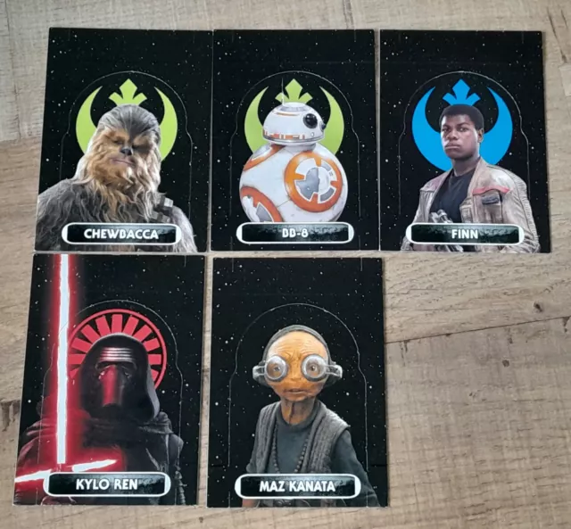 Topps Star Wars - Force Attax - Fold Out / Pop Out Cards - Choose Your Card