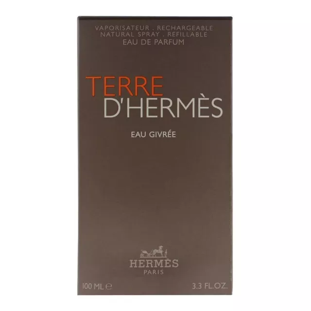 Terre D'hermes by Hermes Eau Givree Eau de Parfum for Men 3.4 oz 2