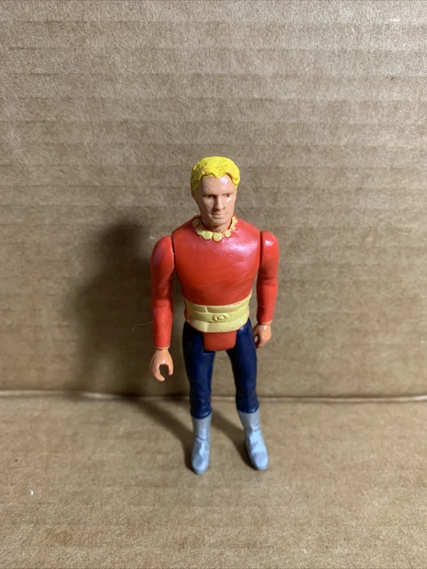 Vintage Mattel 1979 Flash Gordon Action Figure 4" Hong Kong Original KFS Vintage Mattel 1979 Flash Gordon Action Figure 4" Hong Kong Original KFS