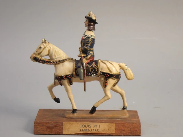 Figurines Plomb CBG-Mignot - 3 Artilleurs à Cheval - Avant 1950 - Lot De 2
