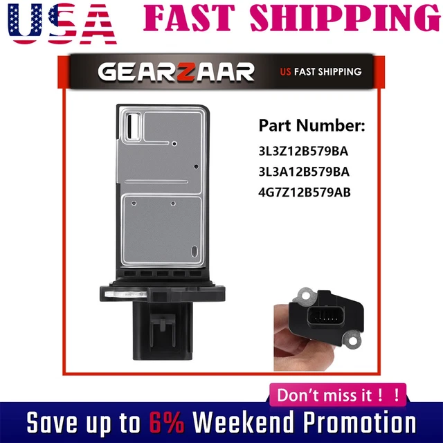 MOTORCRAFT MASS AIR Flow Sensor AFLS131 for Ford Lincoln Mercury Mazda Hsnub