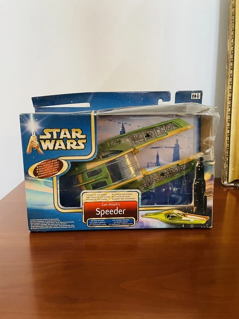 Hasbro n° 84888 Star Wars Zam Wesell Speeder Attack of the Clones 2002