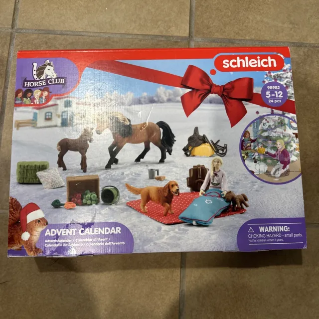 Schleich Horse Club Advent Calendar 98982 New Free Shipping
