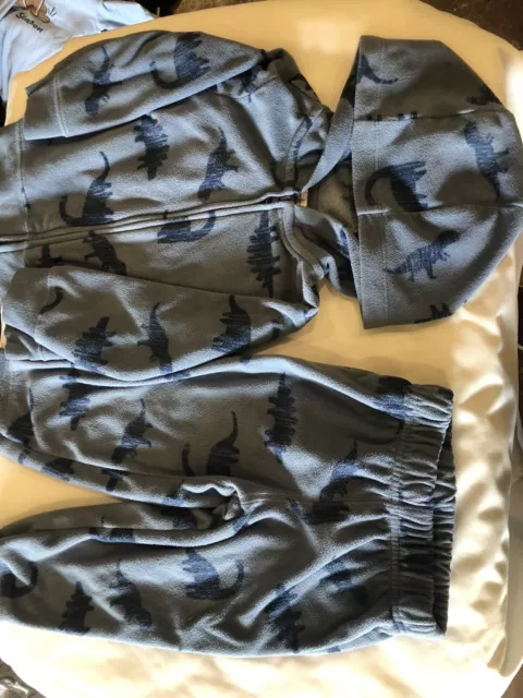 Baby Boy Carters 18 Months 2 Piece  Pants Pockets  With Dinosaur