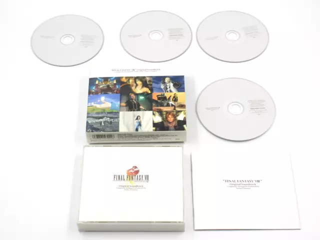 Final Fantasy VIII Original Soundtrack Square Enix Nobuo Uematsu Music CD Japan