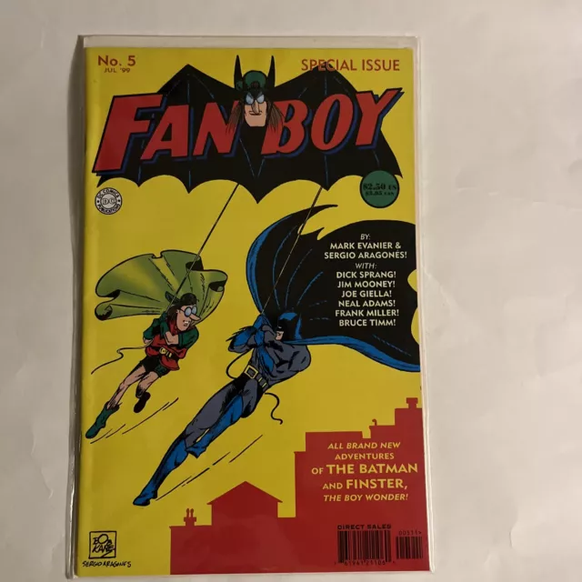 Fanboy #5 - Neal Adams/Frank Miller/D. Sprang/B. Timm 1999