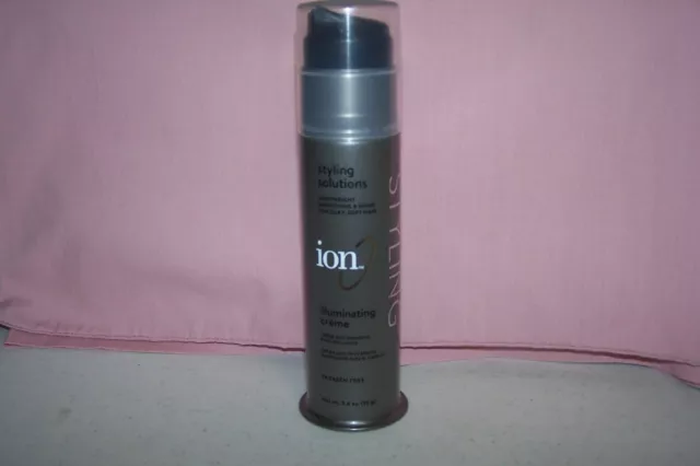 Ion Styling Solutions ILLUMINATING CREME Smoothing & Shine For Silky Hair NEW