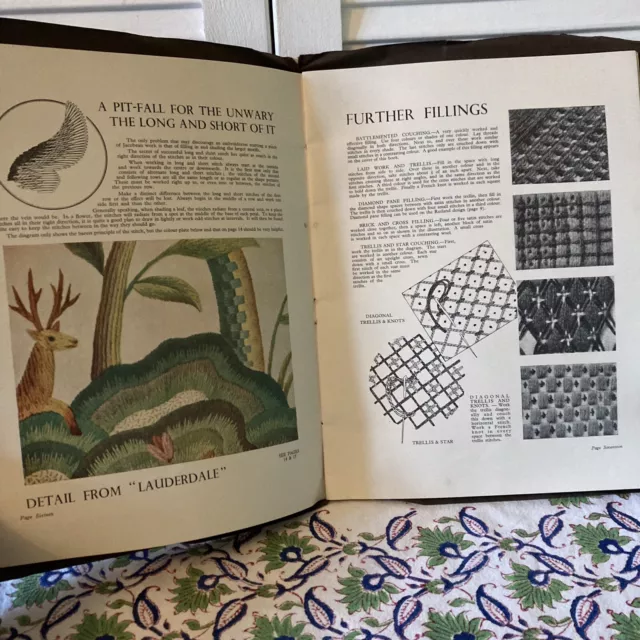 Jacobean Stickerei Crewel Arbeit & traditionelle Designs von Penelope Book 2