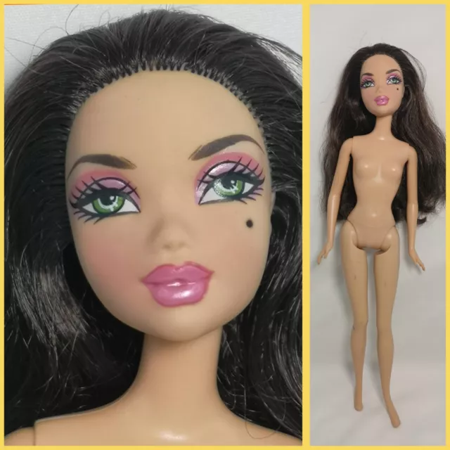 Barbie My Scene Rockin' Awards Delancey Doll Brunette Hair Rare