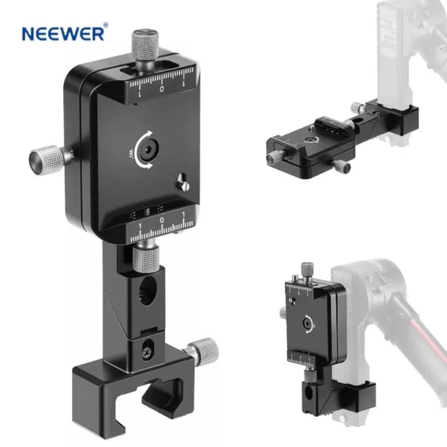NEEWER CA027 Vertical Camera Mount Quick Switch Plate for Ronin RS3 Pro RS2 RS3