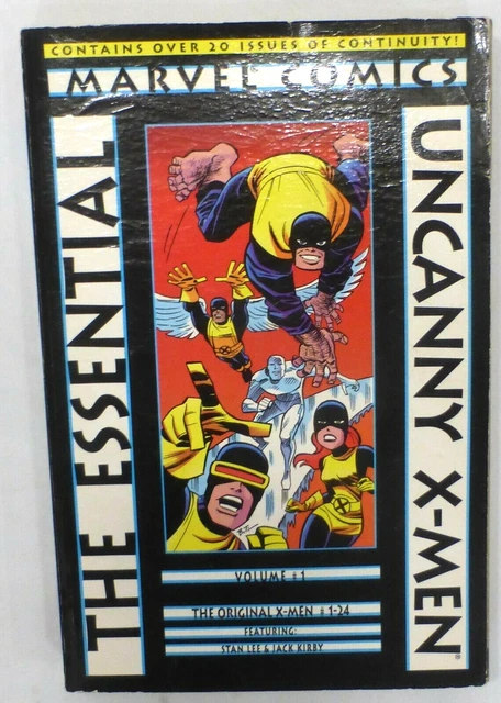 THE ESSENTIAL UNCANNY X-MEN VOL. 1 Featuring Stan Lee & Jack Kirby, 1999, EX