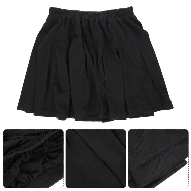 Pantaloncini da tennis sportivi ragazze pantaloncini a pieghe gonna vita alta palestra pantaloncini fitness