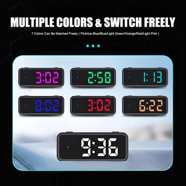 Universal Mini LED Digital GPS Speedometer HUD – MPH/KMH Display For Car