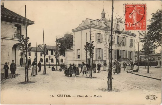 CPA CRETEIL - Place de la Mairie (44906)