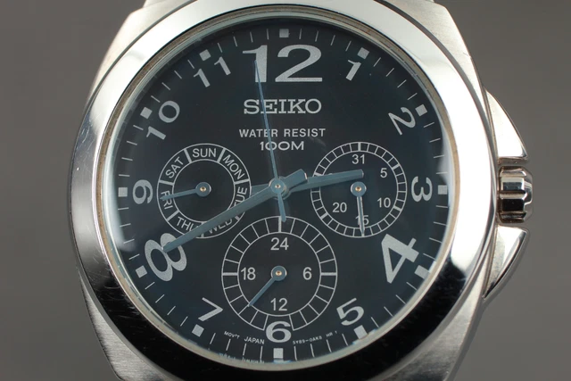 Seiko sales triple calendar