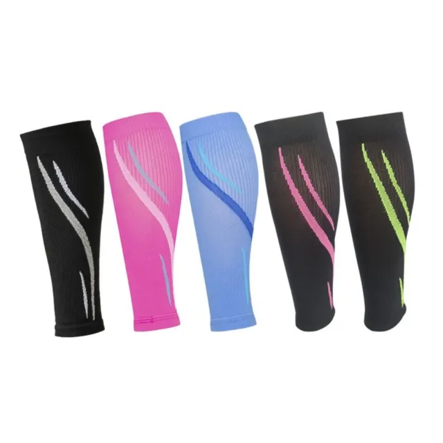 5 COLORS COMPRESSION Calf Sleeves Nylon Calf Protection Sports Support  Unisex $11.43 - PicClick AU