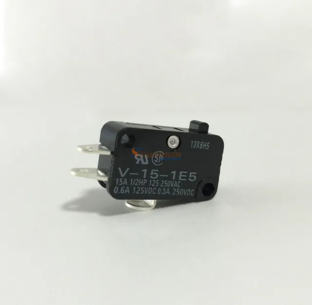 Micro-interrupteur à levier avec molette 15a 125//250vac