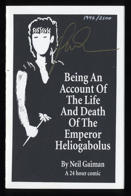 Being An Account of the Life and Death #1 NM+ 9.6 Signed! Neil Gaiman! Being An Account of the Life and Death #1 NM+ 9.6 Signed! Neil Gaiman!