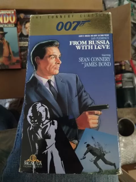 FROM RUSSIA WITH Love 1963 James Bond 007 Sean Connery VHS The Connery ...