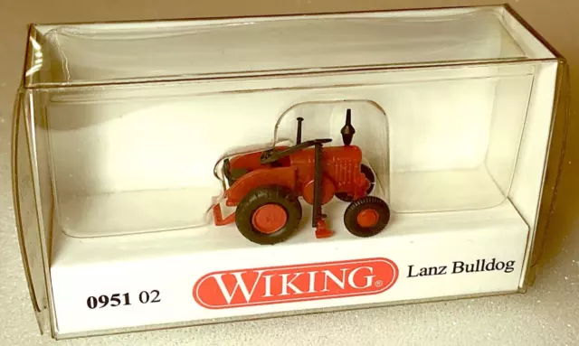 Wiking 0951 02 Lanz Bulldog Traktor mit Mähbalken 1:160, NEU in OVP