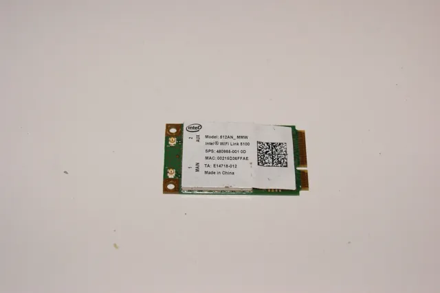 Acer Aspire 6930 Wifi WLAN Carte Original Intel Wifi 5100 512AN_ Mmw #2181