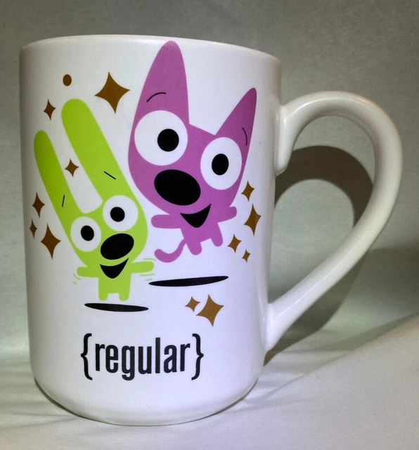 Hallmark Hoops And Yoyo Regular/Decaf White Coffee Mug